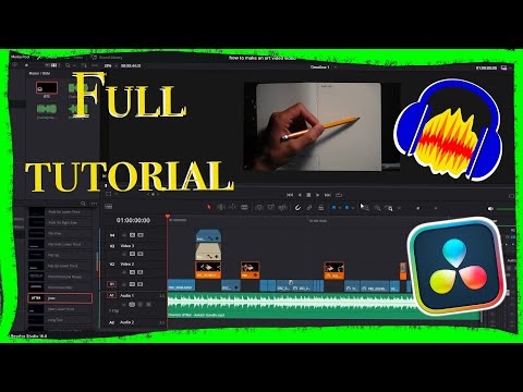 How to Edit An Art Video Beginning to End