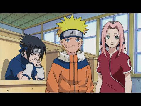 NARUTO, SASUKE AND SAKURA MEET KAKASHI FOR FIRST TIME