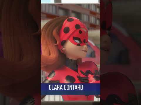 ¡Conoced a Scarabella y Minino!  #miraculous #lasaventurasdeladybug #mlb #miraculousshorts