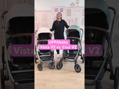 The Vista V2 vs. The Cruz V2 #uppababy #stroller #babygear