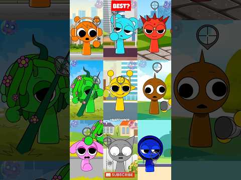 Sprunki Ketchup Meme Full Pack Edition Part 1 #sprunki #shorts #animation