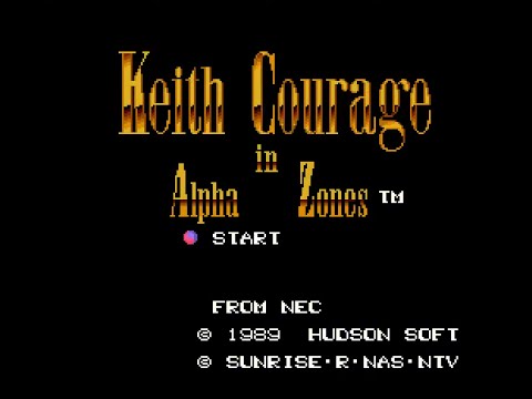 PC Engine Longplay [071] Keith Courage in Alpha Zones (US)