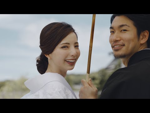 【和装でハイテンション】結婚式オープニングムービー/和装/美観地区