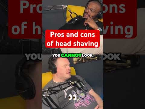 The pros and cons of shaving your head #Podcast #Baldness #Hair #StyleHairLoss