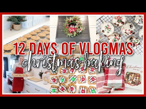 CHRISTMAS BAKE WITH ME 2023 | 12 DAYS OF VLOGMAS