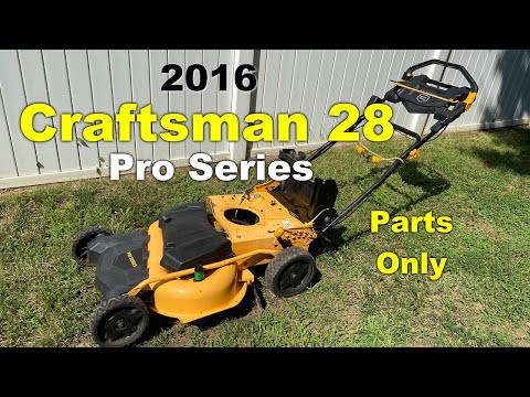 Craftsman 28 Pro Series - My 5th mower in Lawncare