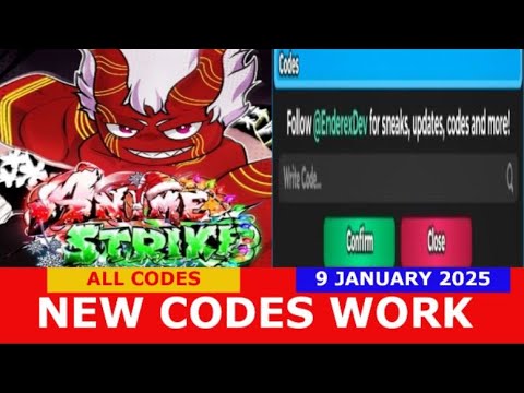 *NEW CODES* [MINI 24.5] Anime Strike Simulator ROBLOX | ALL CODES | JANUARY 9, 2025