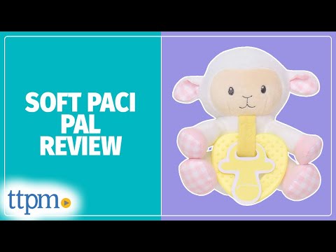 Magic Years Soft Paci Pal White Lamb