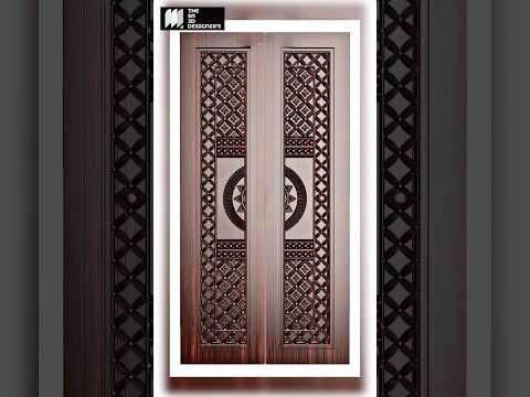 wooden double door designs | wooden double door