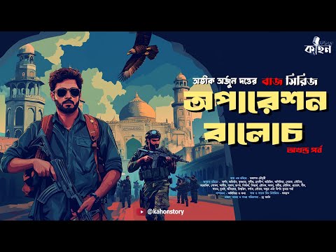 Operation Baloch (Full) | Baaz | Abhik Arjun Dutta | Spy Thriller | Bengali Audio Story | Kahon