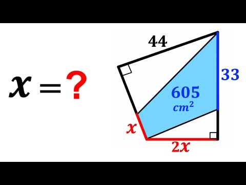 Can you calculate the X value? | (Justify your answer) | #math #maths | #geometry