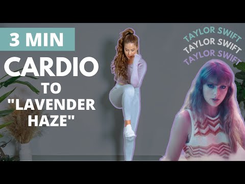 Taylor Swift workout - Lavender Haze STANDING CARDIO Workout | Midnights Taylor Swift Workout