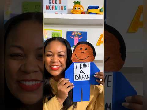 Crafts for Kids - Celebrate Dr. Martin Luther King Jr. - Preschool Activity - MLK Activities