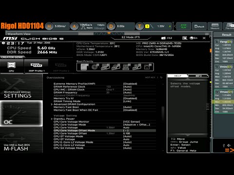 "Optimizing" the i9 14900K on the MSI Pro Z690-A DDR4 with 0x129 Microcode