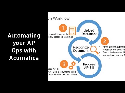 Automating your AP Ops with Acumatica