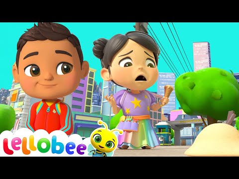 Cheer Up, Rishi! 🎶 Silly Fun with Ella & Heidi | 🌻Lellobee City Farm - Kids Playhouse Song Mix