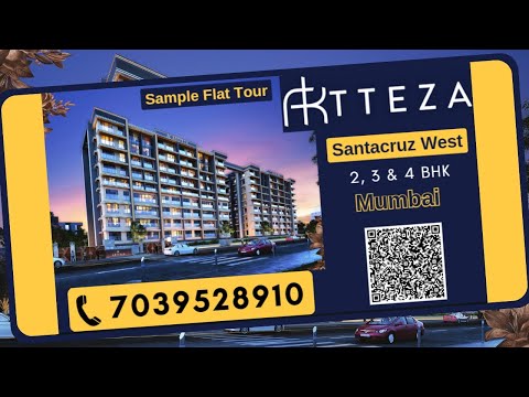 Artezza Sample Flat Tour | 3 BHK Homes for sale at @Santaruz West, Mumbai