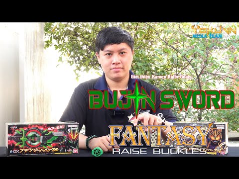 [TMT][1719] Giới thiệu Bujin Sword Buckle và Fantasy Raise Buckle! Kamen Rider Geats! (4k)