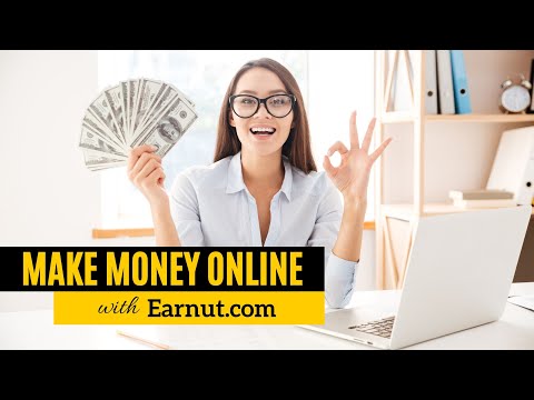 How to Make Money Online with Earnut.com | Maximize Your Earnings with Earnut.com