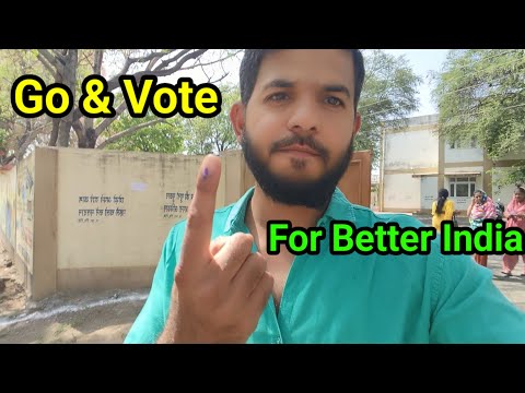 My Vote For better India | Kya aap ne vote Kiya hai |