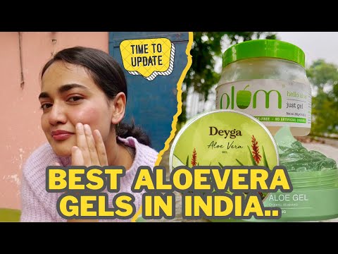 Aloevera Gel for Face & Hair | Review & Comparison | Plum | Earth Rhythm | Deyga | Made in India🇮🇳