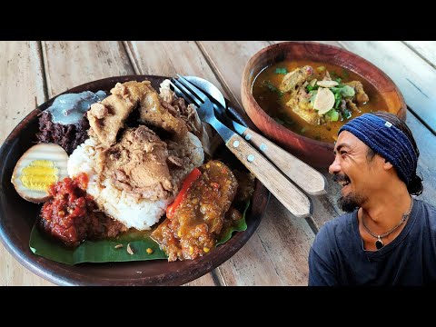 【バリ島ワルン情報 / 075】レギャン地区ナシ・グドゥッ・アヤムのお店『Gudeg Jogja & Soto Banyumas Mbak Amel』