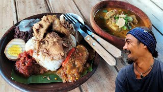 【バリ島ワルン情報 / 075】レギャン地区ナシ・グドゥッ・アヤムのお店『Gudeg Jogja & Soto Banyumas Mbak Amel』