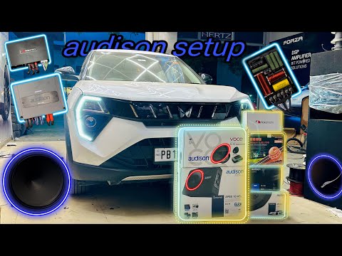 AUDISON Setup Mahindra Xuv 3xo | Xuv 3xo modified | Xuv 3xo mx3 modification | Xuv 3xo Audio Upgrade