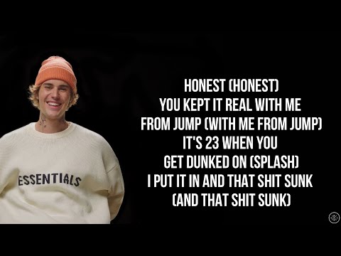 Justin Bieber - HONEST (feat. Don Toliver) (Lyrics)