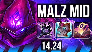 MALZAHAR vs SYLAS (MID) | 900+ games | KR Diamond | 14.24