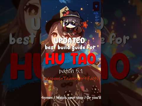 UPDATED HU TAO BUILD - How to Build Hutao in 20 Seconds