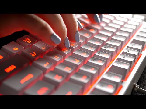 ASMR 15 Keyboards with Fast Typing for Studying & Works🌞(4K, No Talking)