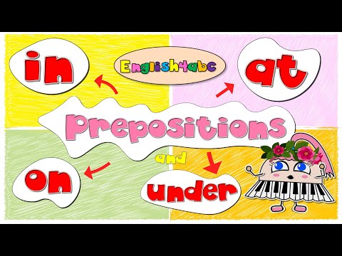 Prepositions / In, At, On and Under / Phonics Mix!