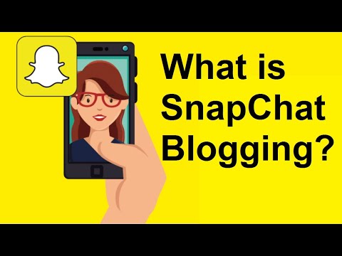 How to do snap chat blogging | Blogging on Snapchat? | Types of Content which you can share on SC