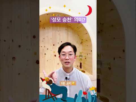 ‘성모 승천’의 의미? - 1분 교리🧐