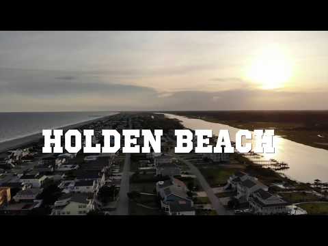 Beach Drone Holden Beach Cycling