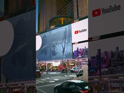 Stopped by Times Square to check out the new Loss Of Life billboard - thanks @YouTubeMusic !