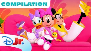 Minnie's Bow-Toons Compilation | Minnie Mouse & Clarabelle Best Friend Moments 🎀 | @disneyjr