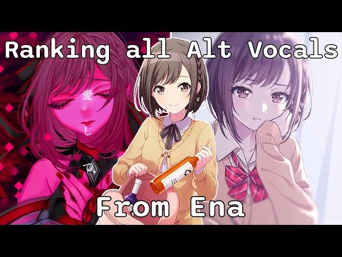 Ranking ALL Ena Alt Vocals [Project Sekai]