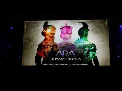 Crowd Reaction to ARA History Untold trailer at Opening Night Live 2024 | Gamescom 2024