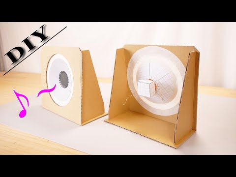 【DIY】完全自作 紙スピーカー　Amazing！homemade speaker