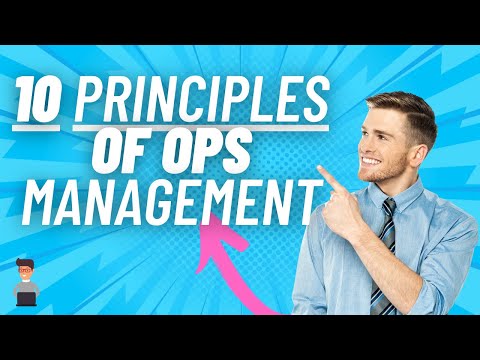 10 principles of OPERATIONS MANAGEMENT by Randall Schaeffer