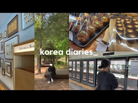 KOREA VLOG 💌 days in seongsu, pretty cafes, shopping, seoul forest, good food