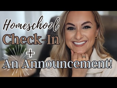 FALL HOMESCHOOL CHECK-IN + HUGE ANNOUNCEMENT! // What We're Loving, How I'm Feeling, & More!