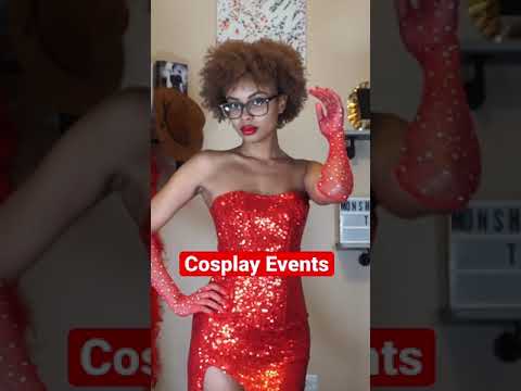 Jessica Rabbit Cosplay Fun #shorts