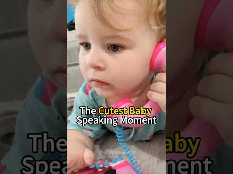 Baby’s First Attempt at Talking – Heart-Melting Moment! #zidameworld #babytalks