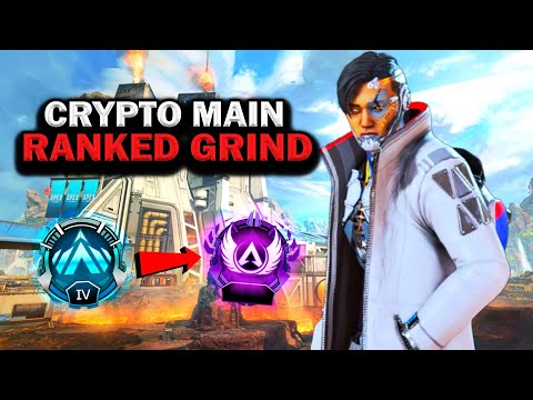 Crypto Main Ranked Grind - Climbing Through Platnium (Apex Legends)