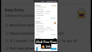 Work From Home 🏠 Jobs | Data Entry Jobs at Internshala