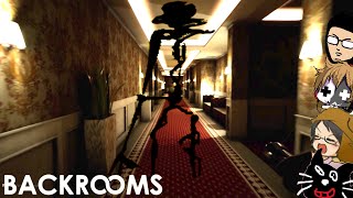 【4人実況】プレイしたら狂ってしまうと噂のトラウマゲーム『 Escape The Backrooms 』