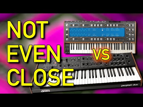 Behringer Vintage vs An Actual Vintage Synthesizer (Prophet 600) Live!